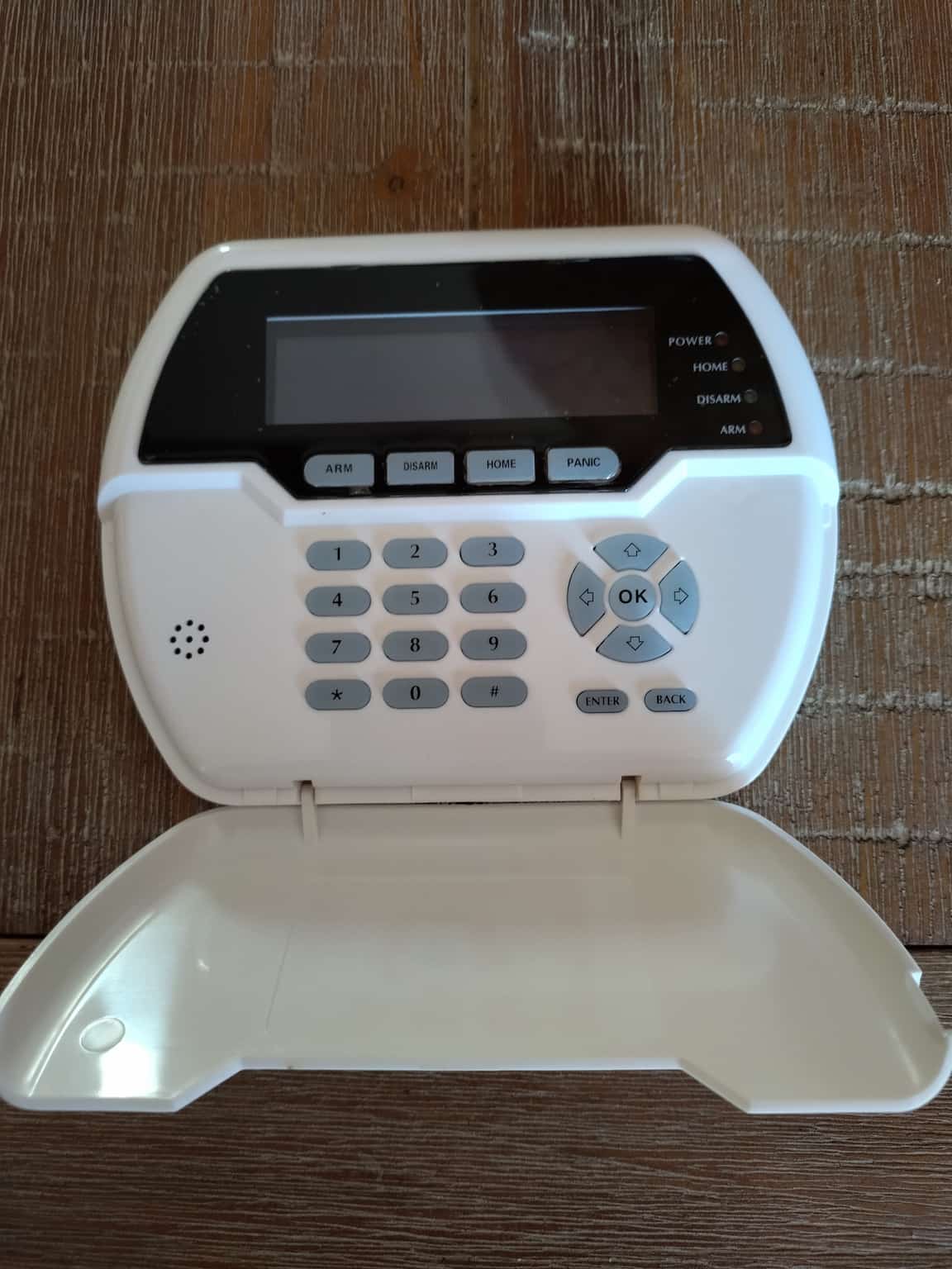 clavier d'alarme